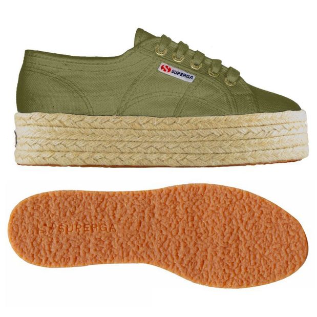 superga 2790 hombre verdes