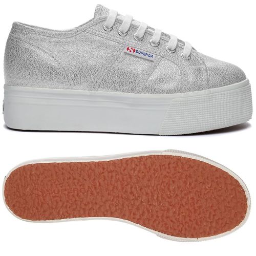 Tenis-Plataforma-Plateado-2790-LAME-SUPERGA